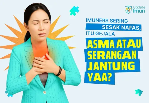 Sering Sesak Nafas, Gejala Asma atau Serangan Jantung? Cari Tahu Sebelum Membahayakan